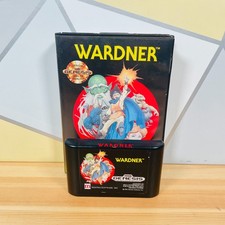 Wardner 1991 Sega Genesis Side-Scrolling Platform Game Cartridge CIB