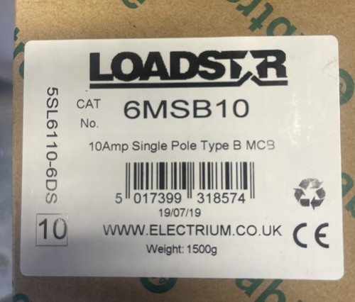 Crabtree 6msb10 amp - crabtree, 10