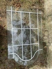 2 Panes Of Glass ( Used Over A Brick Square As Cold Frame)