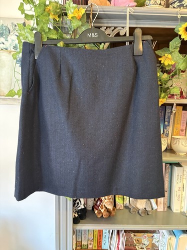 Joules navy tweed style - navy, skirt