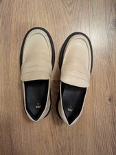 Zara Ecru White Loafer