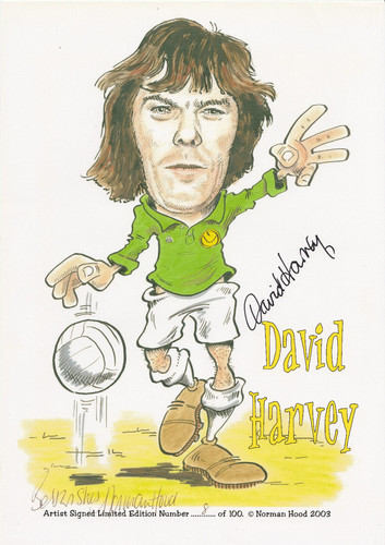 David harvey hand signed - david,