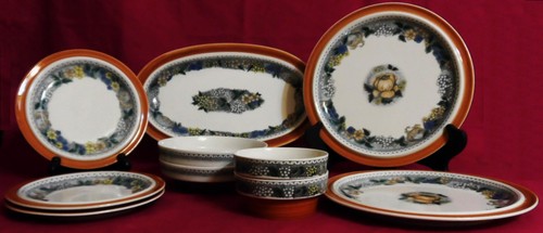 Vintage goebel burgund - vintage,