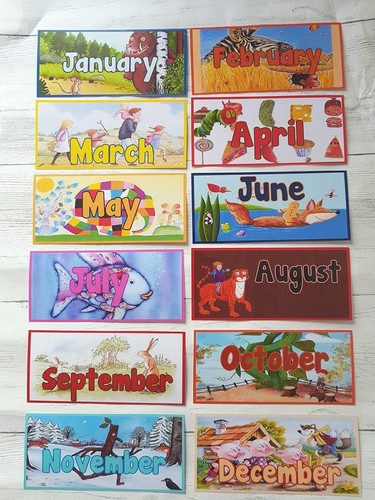 Story book themes months of - story, -months