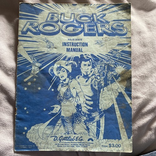 Buck rogers pinball gottlieb - pinball, &