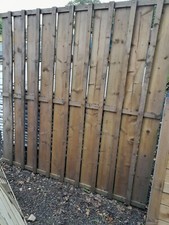 Fence Panel 6X6 Foot Close Board X1 *