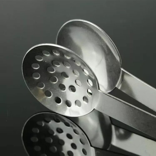 Stainless steel tea tongs - tongs,