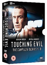Touching Evil: The Complete Series 1-3 DVD (2008) Robson Green cert 15