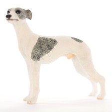 Whippet Figurine Hand Painted