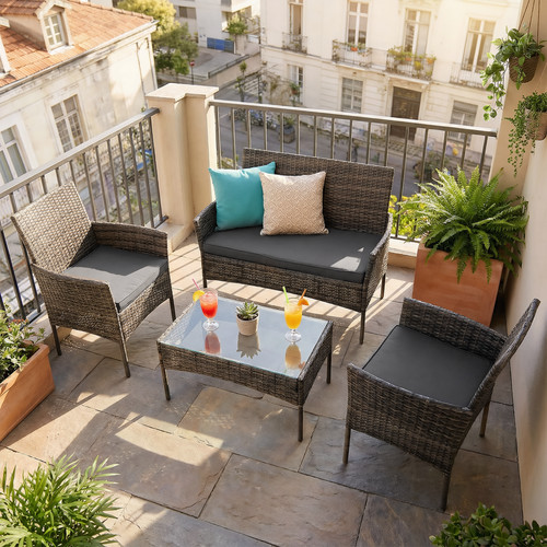 Garden corner sofa - garden,