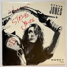 Steve Jones signed Mercy 12"