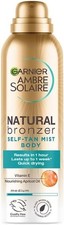 Garnier Ambre Solaire Natural Bronzer Quick Drying Medium Self Tan Body Mist