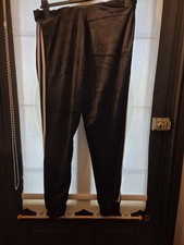 Ladies Black Velour Tracksuit