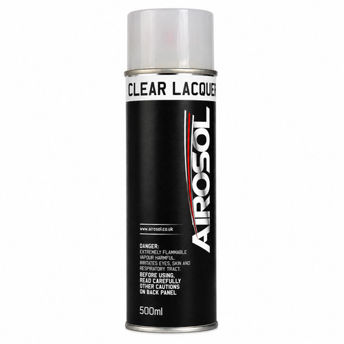 Clear lacquer aerosol spray - lacquer,