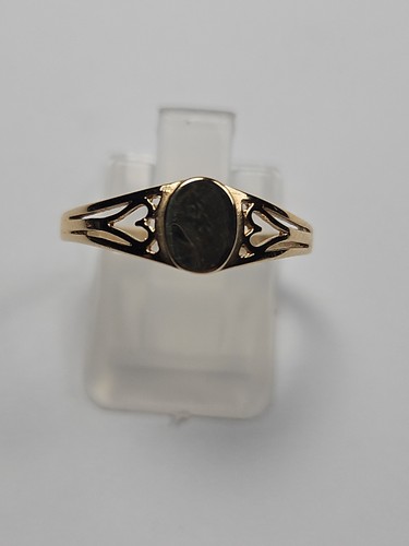 9ct gold signet - signet, to
