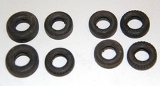 8x Vintage Scalextric? Car Spare Tyres