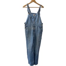 Stevenson Vintage Denim Dungarees Overalls Blue Adjustable Straps