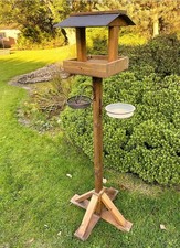 Tall Wooden Bird Table Fedding