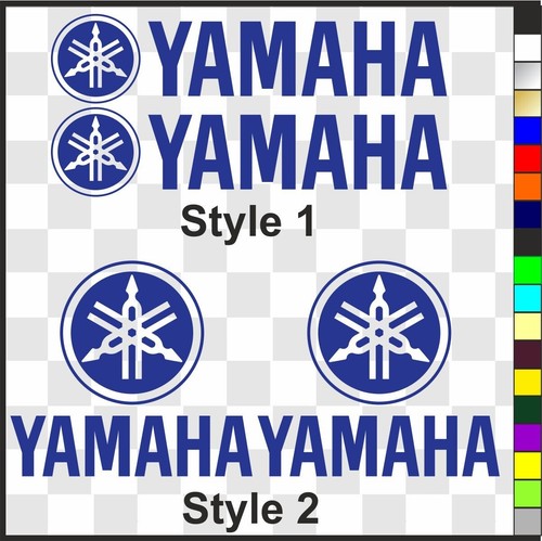 Yamaha decals stickers 2 - decals, x