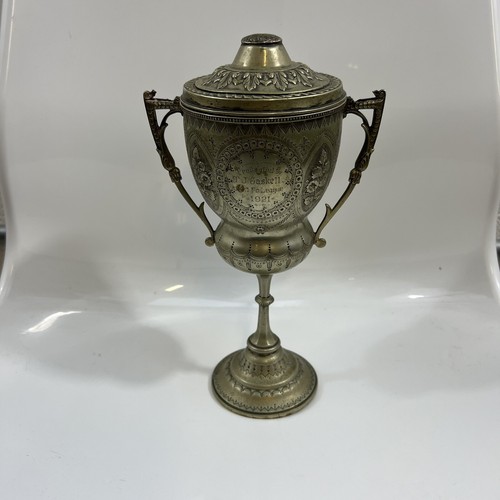 Silver victory football - silver,