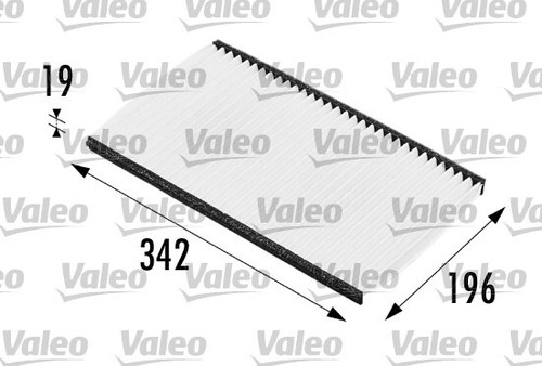 Valeo 698166 filter interior - valeo, filter,