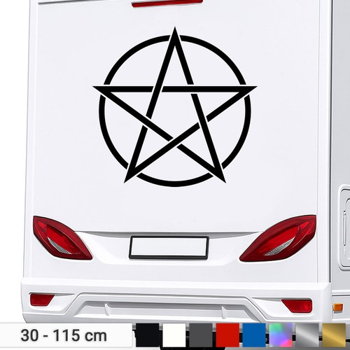 Pentagram sticker gothic - pentagram,