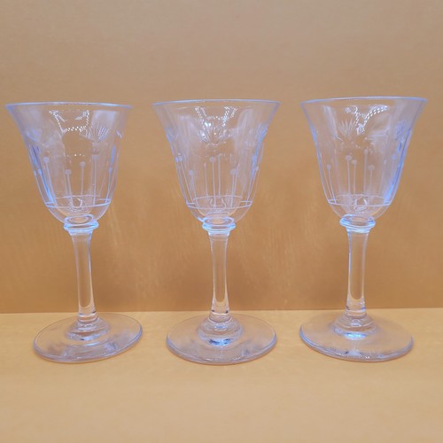 Vintage set etched - 3,
