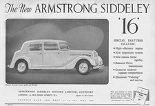 ARMSTRONG SIDDELEY '16' Motor