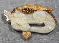 Deer Arrow brooch Diego gold
