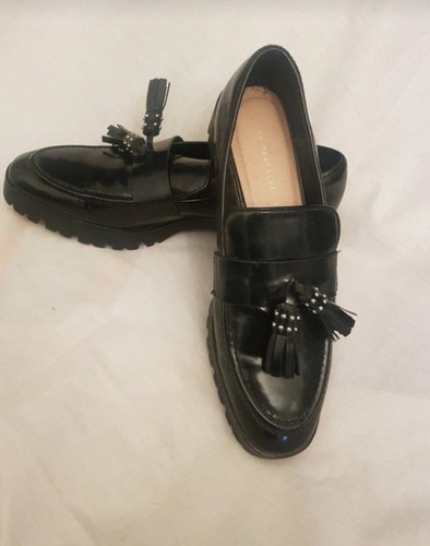 Zara black tassil - womens, lofa