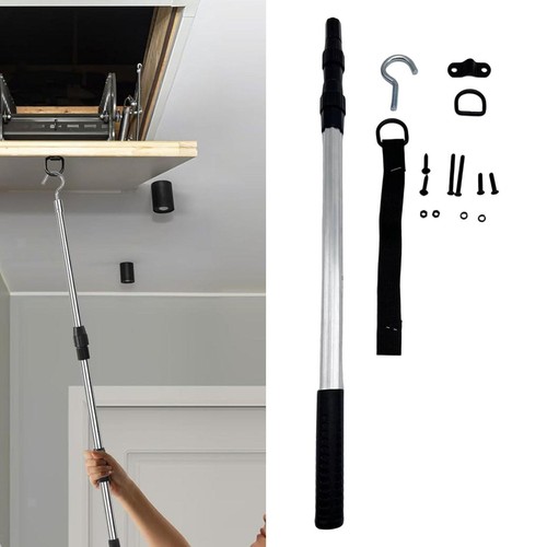 Attic pull down - attic, hook