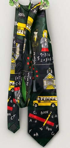 Vintage school bus - school, teacher