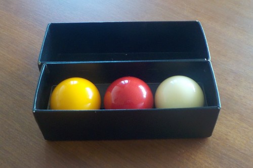 Set billiard balls - of,