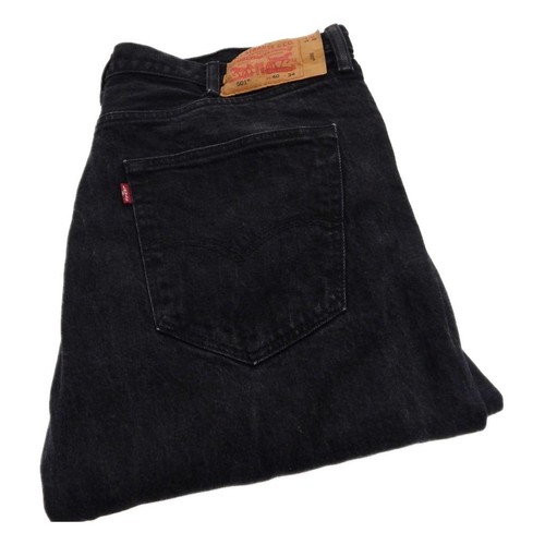 Levi 501 straight jeans black - straight,