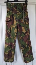 COMBAT TROUSERS TEMPERATE DPM SIZE 75/72/88 J COMPTON 28" WAIST 29.5" INSIDE LEG
