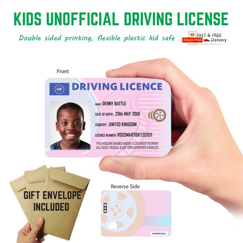 Kid personalised driving - kid's,