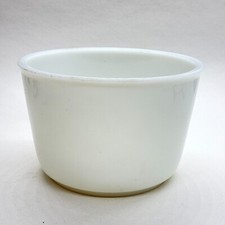 VINTAGE KENWOOD WHITE MILK GLASS MIXING BOWL REPLACEMENT FOOD PROCESSOR