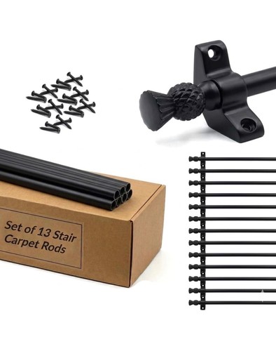 Set stair carpet rods - of,