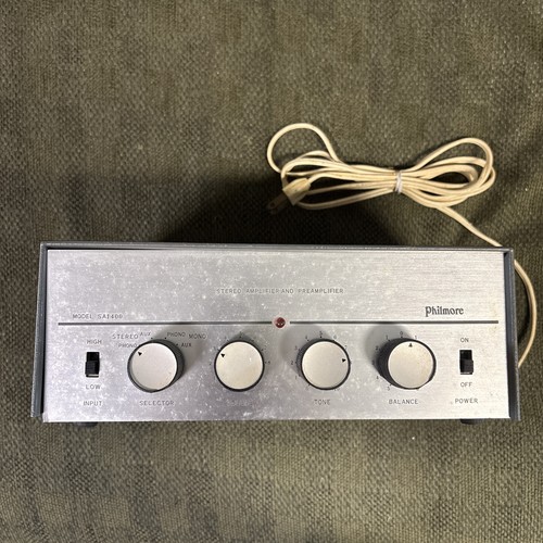 Philmore sa1400 vintage - philmore, silver