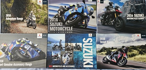 Suzuki motorcycle brochures - motorcycle,