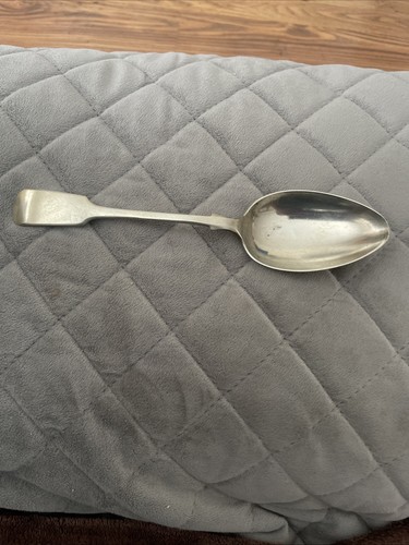 Antique crown silver spoon - crown,