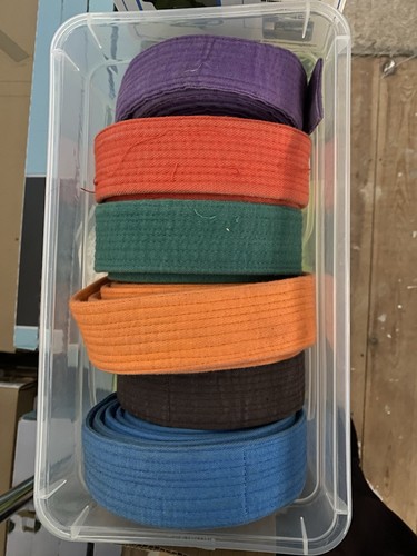 Karate belts bundle - karate,