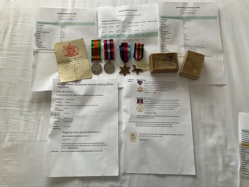 Ww2 royal air force medal - ww2,