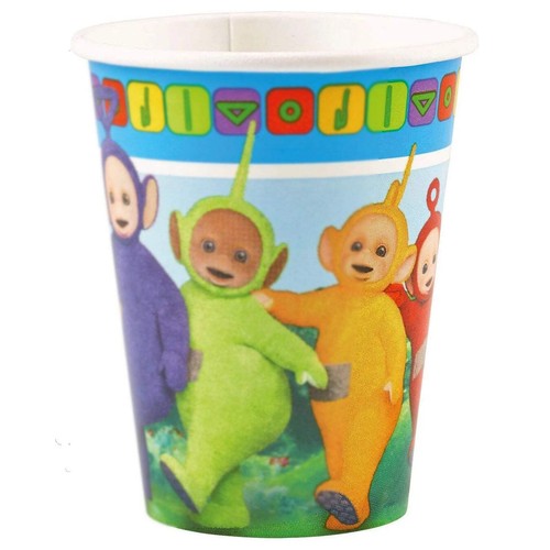 Teletubbies paper cups - teletubbies,