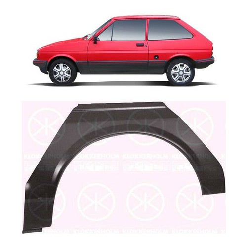Weld panel rear - -,