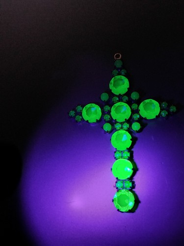 Vintage czech uranium - uranium, glass