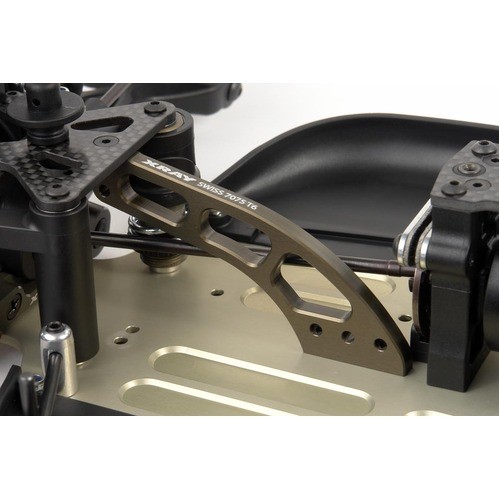 Xray xb808 front - front, alu