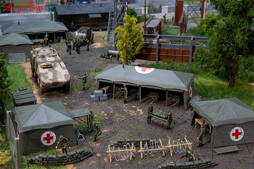 Faller military medical tents - military,
