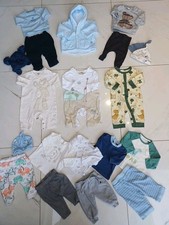 Massive Bundle Baby Boys 0-3 Months Clothes Winter Spring Inc New Mix & Match