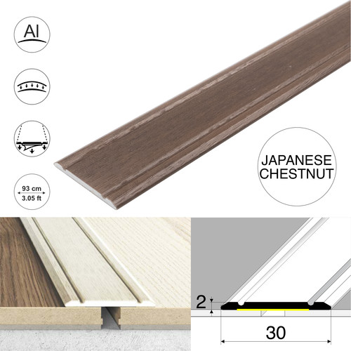 Aluminium wood effect door - wood,